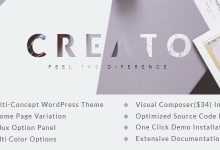 Photo of [Download-S2] Creato v1.3 - Parallax WordPress Theme