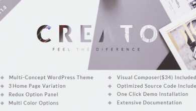 Photo of [Download-S2] Creato v1.3 - Parallax WordPress Theme
