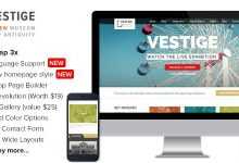 Photo of [Download-S2] Vestige Museum v1.8.8 - Responsive WordPress Theme