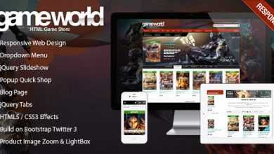 Photo of [Download-S2] GameWorld - Themeforest Responsive HTML Theme