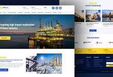 Photo of [Download-S2] Offshore v1.1 - Industrial Website Template Responsive HTML5