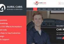 Photo of [Download-S2] Auril - Car Mechanic Workshop HTML Template