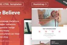 Photo of [Download-S2] WeBelieve - Church, Charity Responsive HTML5 Template