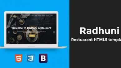 Photo of [Download-S2] Radhuni - Restaurant HTML5 Template