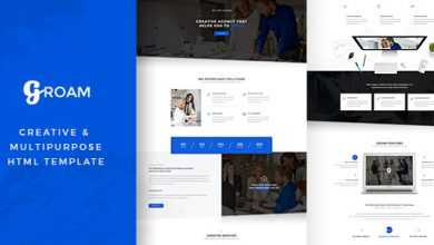 Photo of [Download-S2] GROAM - Multipurpose HTML Template