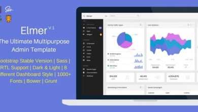 Photo of [Download-S2] Elmer - Multipurpose Bootstrap Admin Dashboard Template + UI Kit
