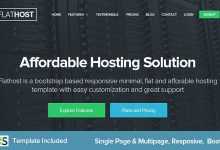 Photo of [Download-S2] FlatHost v3.0 - Responsive Hosting Template with WHMCS