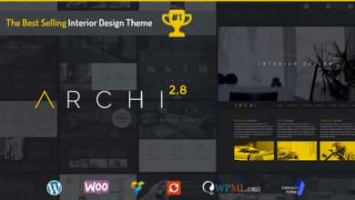 Photo of [Download-S2] Archi v2.8.2 - Interior Design WordPress Theme