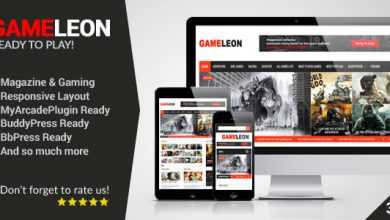 Photo of [Download-S2] Gameleon v3.6 - WordPress Magazine & Arcade Theme