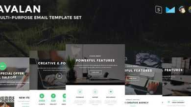 Photo of [Download-S2] Avalan v1.1 - Responsive Email Set
