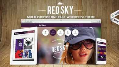 Photo of [Download-S2] Red Sky - Themeforest One Page Multi-Purpose WP Theme