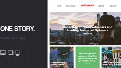Photo of [Download-S2] One Story v1.2.1 - News WordPress Theme