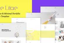 Photo of [Download-S2] The Litae - Creative & Minimal Portfolio / Agency Template