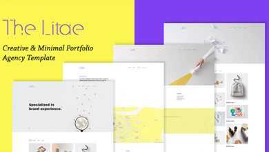 Photo of [Download-S2] The Litae - Creative & Minimal Portfolio / Agency Template