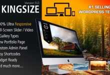 Photo of [Download-S2] King Size v5.1.6 - Fullscreen Background WordPress Theme