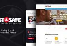 Photo of [Download-S2] Fast & Safe v1.2 - Driving School WordPress Theme
