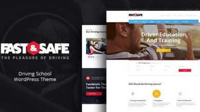 Photo of [Download-S2] Fast & Safe v1.2 - Driving School WordPress Theme