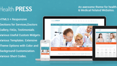 Photo of [Download-S2] HealthPress - Themeforest Health and Medical WordPress Theme