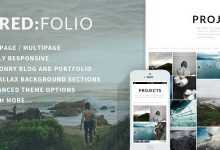 Photo of [Download-S2] Redfolio - a Responsive OnePage WordPress Theme