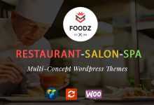 Photo of [Download-S2] Foodz - Restaurant, Spa & Salon Wordpress Theme