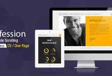 Photo of [Download-S2] Profession - Themeforest One Page CV Responsive WP Theme