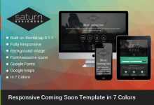 Photo of [Download-S2] Saturn - Creativemarket Coming Soon Responsive