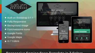 Photo of [Download-S2] Saturn - Creativemarket Coming Soon Responsive