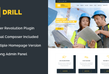 Photo of [Download-S2] Drill v1.1 - Construction & Building WordPress Theme