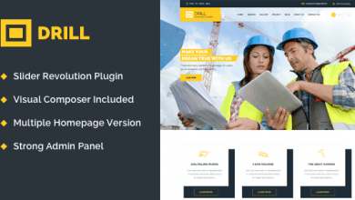 Photo of [Download-S2] Drill v1.1 - Construction & Building WordPress Theme