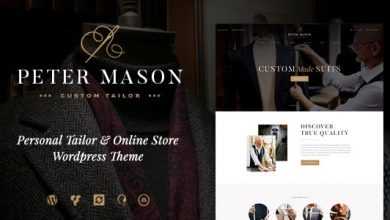 Photo of [Download-S2] Peter Mason v1.2.0 - Custom Tailoring and Clothing Store WordPress Theme