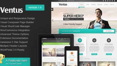 Photo of [Download-S2] Ventus v1.8 - Unique Business WordPress Theme