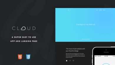 Photo of [Download-S2] Cloud - An Easy To Use App Landing Page