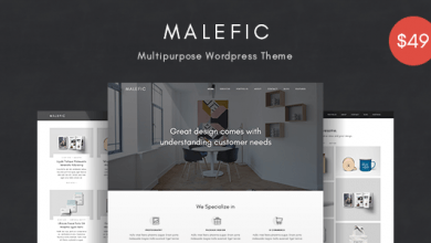 Photo of [Download-S2] Malefic v1.0.2 - One Page Responsive WordPress Theme