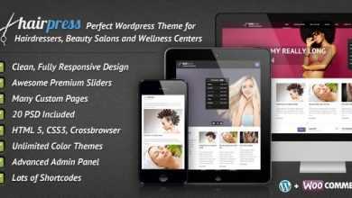 Photo of [Download-S2] Hairpress v4.3.2 - WordPress Theme for Hair Salons