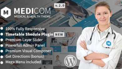 Photo of [Download-S2] Medicom v3.0.4 - Medical & Health Wordpress Theme