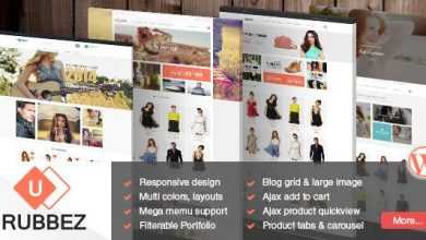 Photo of [Download-S2] Rubbez v1.8.1 - WooCommerce & Corporate WordPress Theme