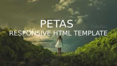 Photo of [Download-S2] Petas - Responsive HTML5 Template
