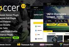 Photo of [Download-S2] Soccer v2.2 - Sport WordPress Theme for Football