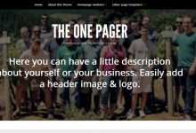 Photo of [Download-S2] The One Pager - Woothemes Wordpress Template