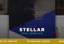 Photo of [Download-S2] Stellar - One page multipurpose html template