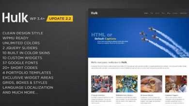 Photo of [Download-S2] Hulk v2.2 - Business/Portfolio Wordpress Theme