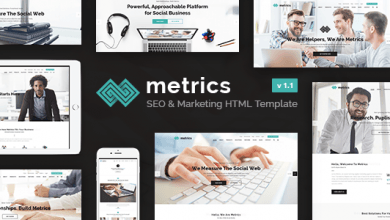 Photo of [Download-S2] Metrics Business v1.1 - SEO, Digital Marketing, Social Media HTML Template