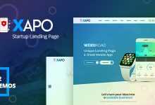 Photo of [Download-S2] Xapo - Responsive Landing Page Template