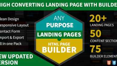 Photo of [Download-S2] AnyPurpose Landing Page Builder & Template Styles