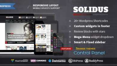 Photo of [Download-S2] Solidus v1.1.1 - Clean Magazine Theme