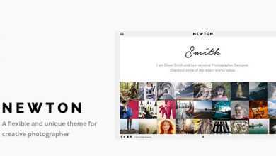 Photo of [Download-S2] Newton v1.1 - Responsive Creative Photography Theme