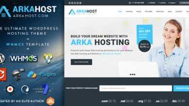 Photo of [Download-S2] Arka Host v5.1.5 - WHMCS Hosting, Shop & Corporate Theme