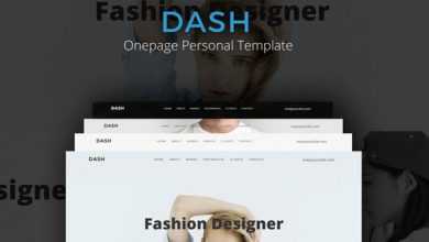 Photo of [Download-S2] Dash - Onepage Personal (Sale)