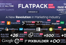 Photo of [Download-S2] FLATPACK v5.1.1 – Landing Pages Pack With Page Builder