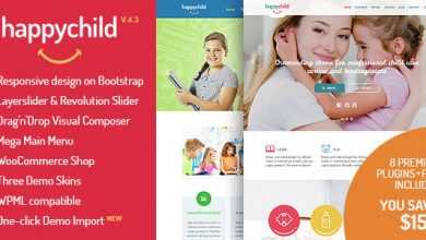 Photo of [Download-S2] HappyChild v4.5 - Kindergarten WordPress Theme